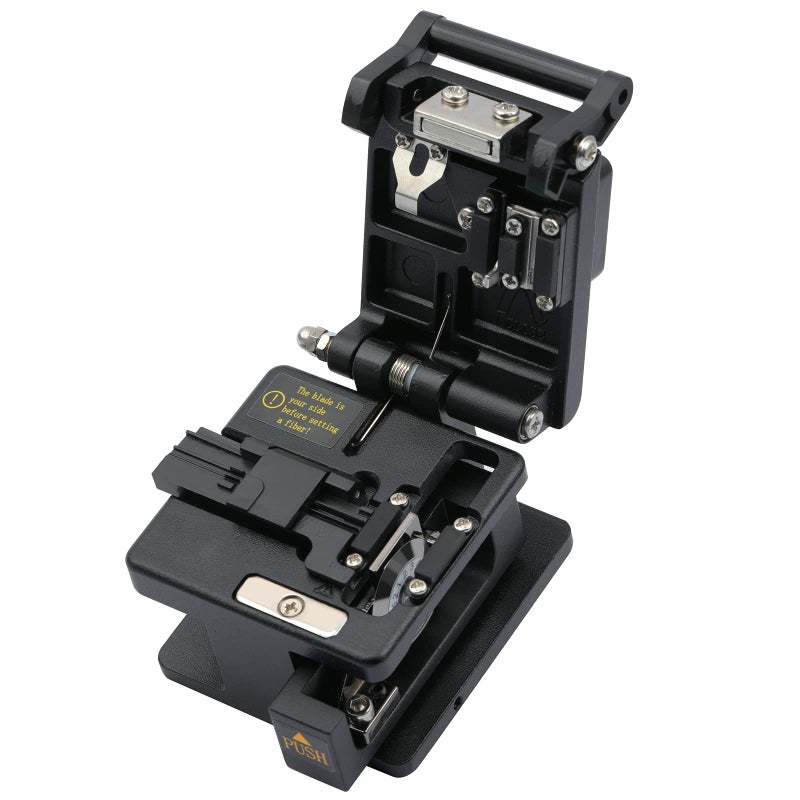 KELUSHI Fiber Cleaver FTTH Fiber Optic Tools High Precision 6C Cable Cutting Fiber Optic Knife Tools Fiber Cleavers 12 Surface Blade - Image 1